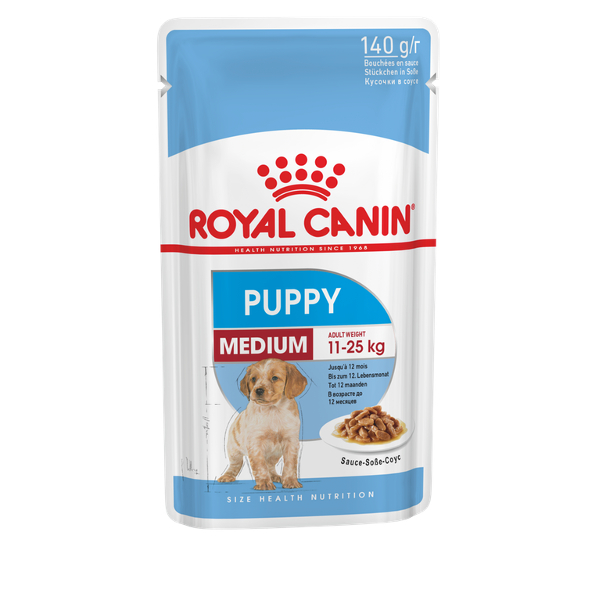 Royal Canin MEDIUM PUPPY Wet 140gr